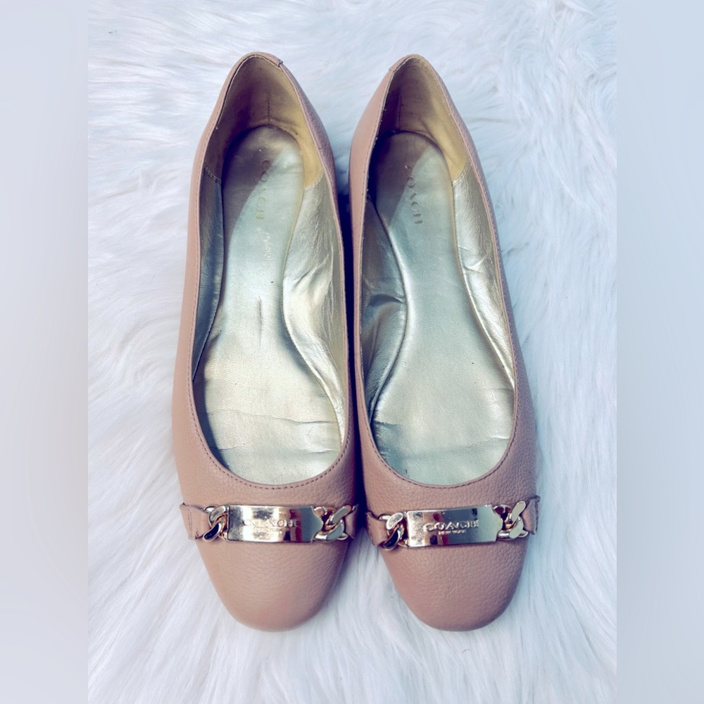 Coach ballerina flats. Size 9.5